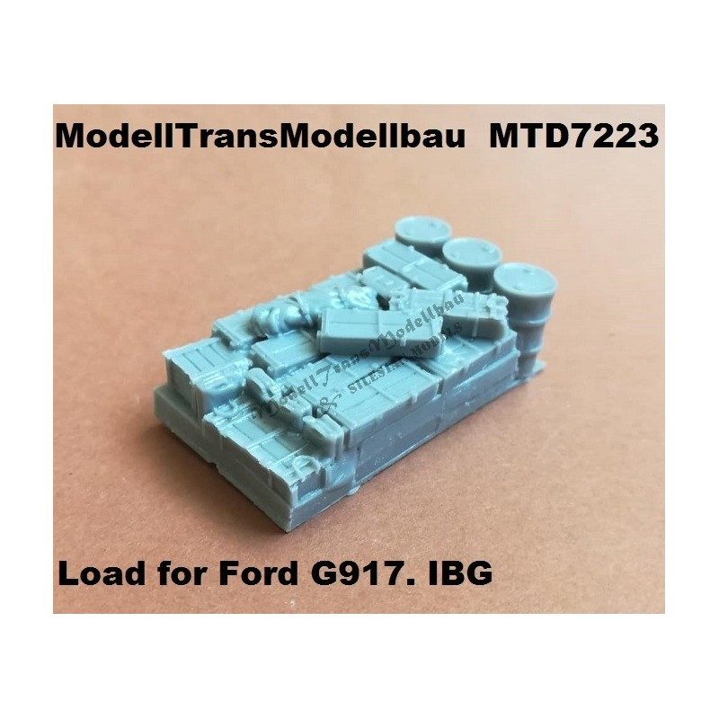 【再入荷】MTD7223 フォード G917 軍用3トントラック 積荷