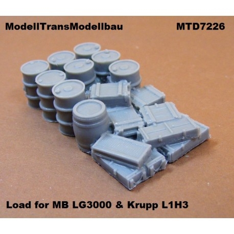 【新製品】MTD7226)メルセデスベンツ LG3000/クルップ L1H3 積荷