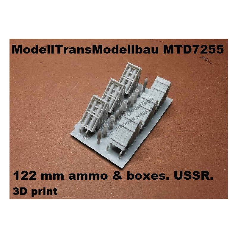 【新製品】MTD7255 WWII ソビエト 122mm砲弾&弾薬箱
