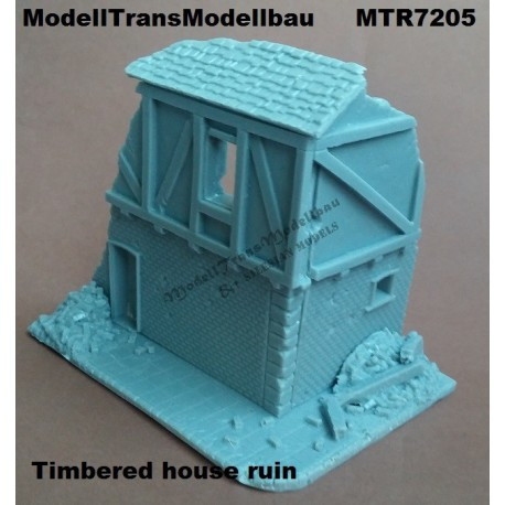 【新製品】MTR7205 破壊されたドイツの木造住宅