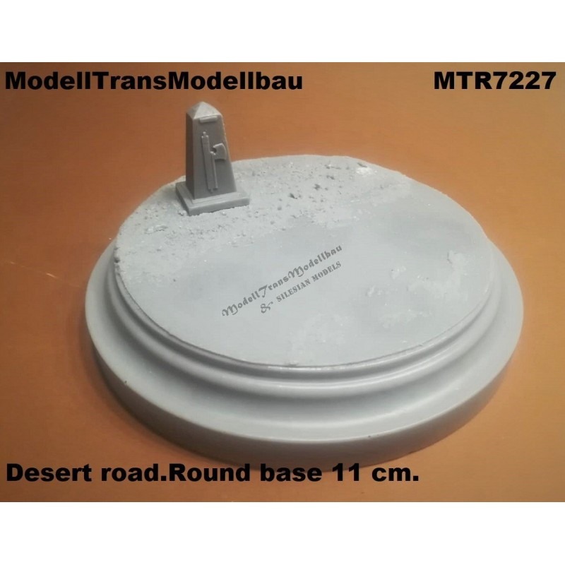【新製品】MTR7227 砂漠の道 丸型ベース
