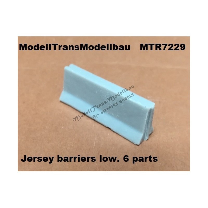 【新製品】MTR7229 低いコンクリート防護柵 6個セット