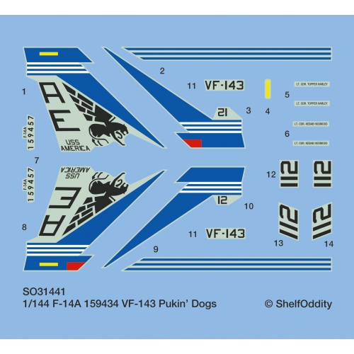 【新製品】SO31441)F-14A VF-143 ピューキンドックス
