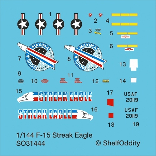 【新製品】SO31444)F-15A ストリークイーグル 72-0119