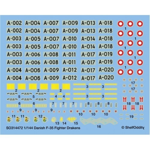 【新製品】SO314472 デンマーク F-35 ドラケンズ