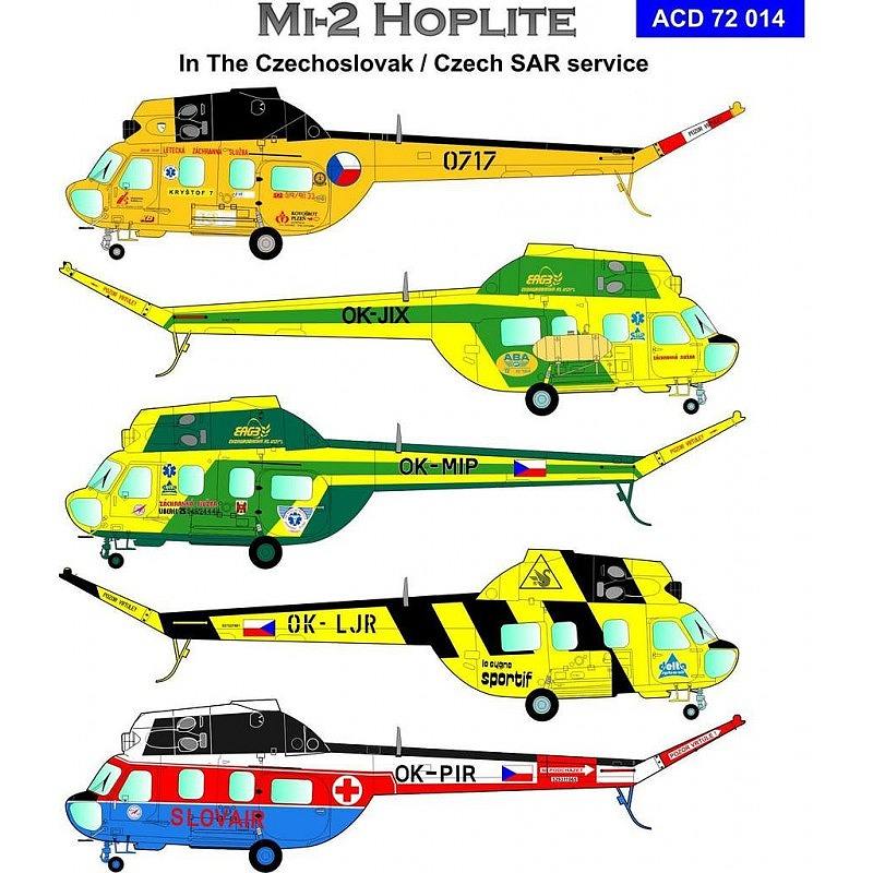 【新製品】ACD72014)チェコスロバキア/チェコ ミル Mi-2 ホップライト 捜索救難機