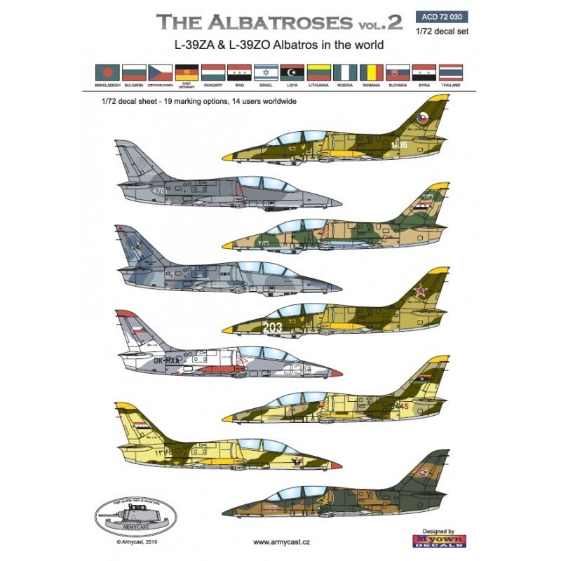 【新製品】ACD72030 アエロ L-39A & L-39ZO アルバトロス イン・ザ・ワールド Vol.2