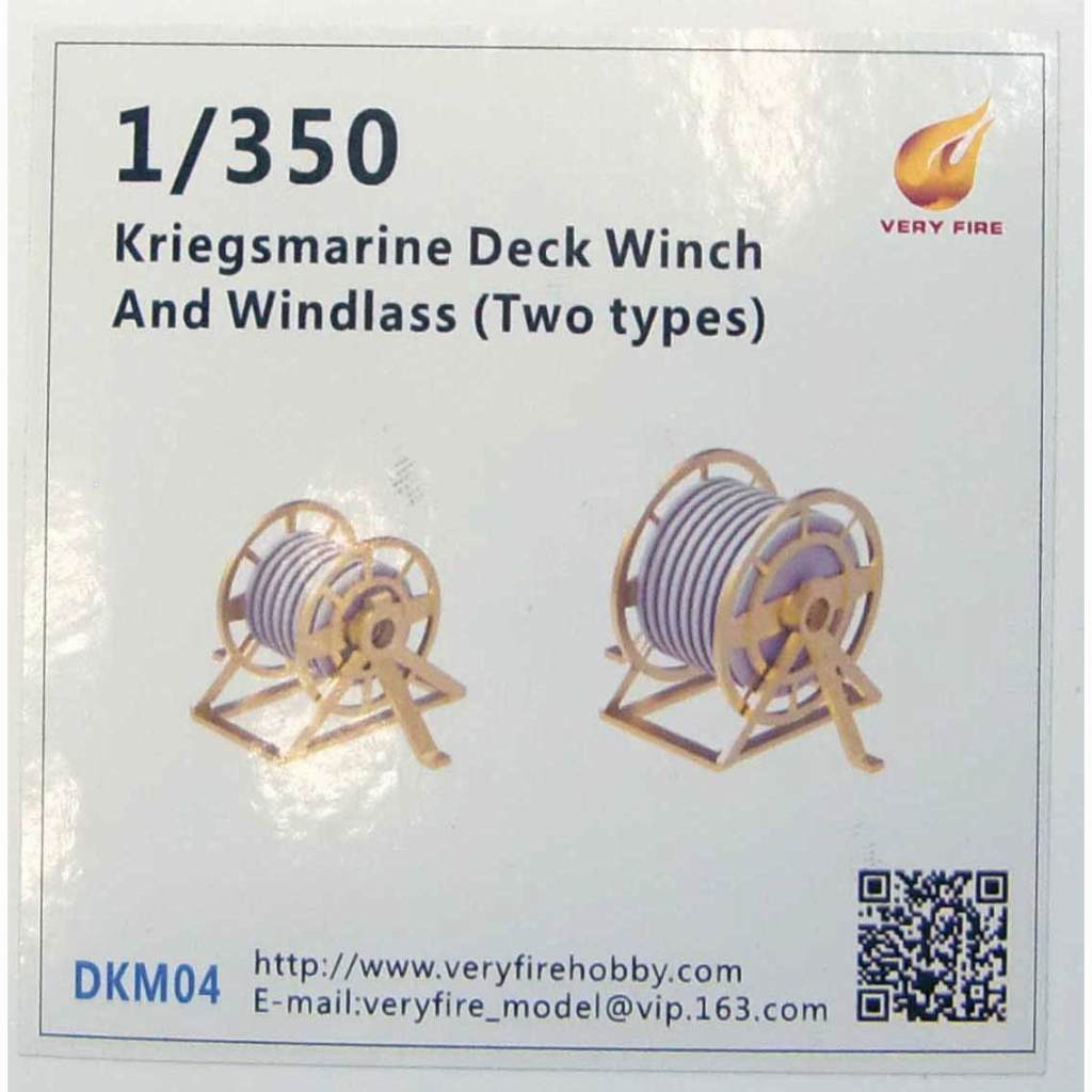 【新製品】DKM04 独海軍 艦艇用 ウインチセット