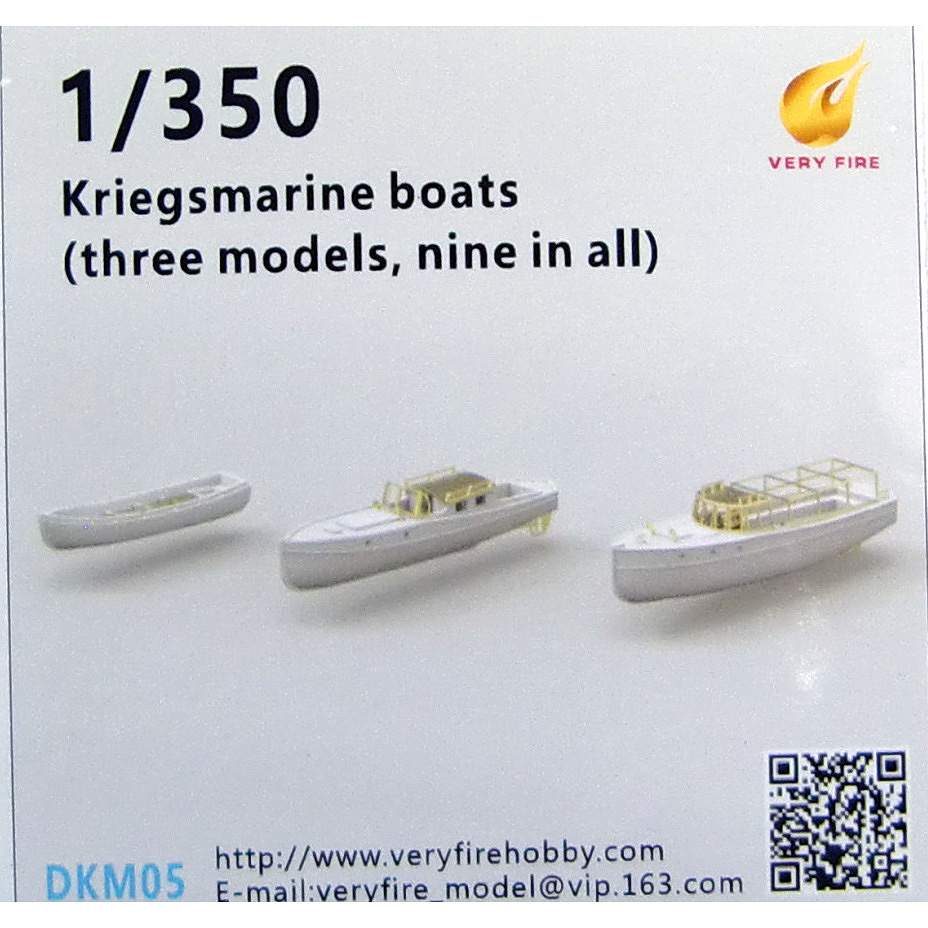 【新製品】DKM05 独海軍 艦艇用 ボートセット