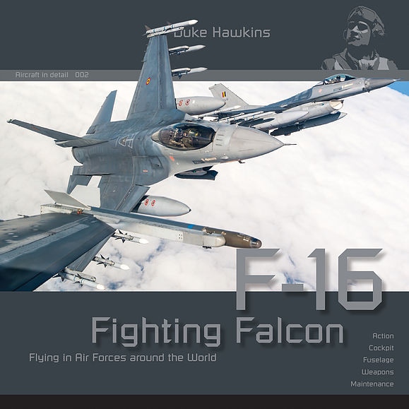 【新製品】エアクラフト・イン・ディテール 002)F-16 ファイティングファルコン 写真集