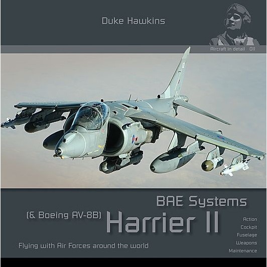 【新製品】エアクラフト・イン・ディテール 011 BAe ハリアーII & ボーイング AV-8B ハリアーII