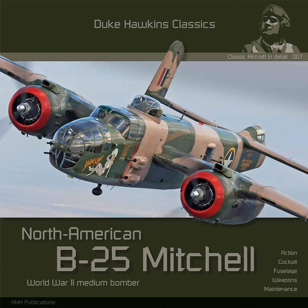 【新製品】クラシック・エアクラフト・イン・ディテール 007 ノース・アメリカン B-25 ミッチェル 【ネコポス規格外】