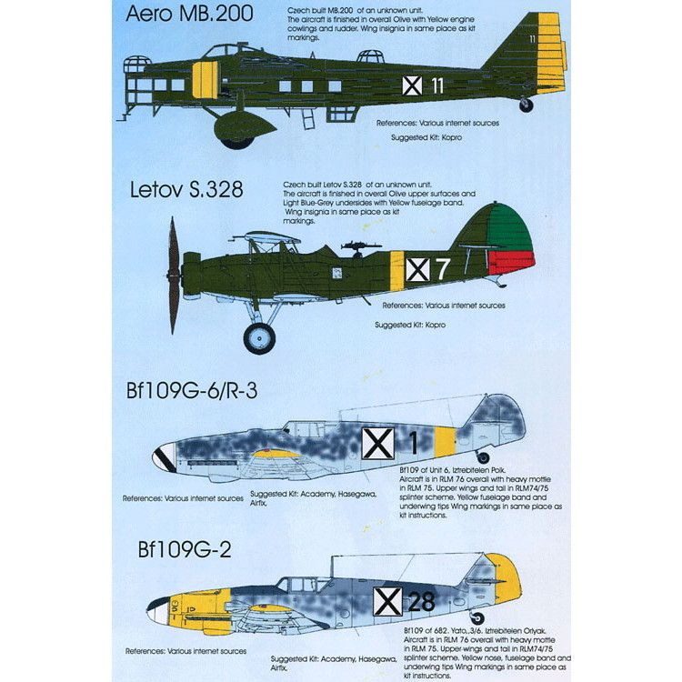 【新製品】BMD72021 WWII ブルガリア空軍