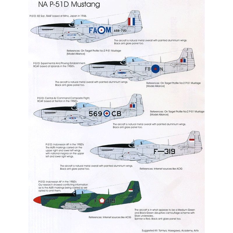 【新製品】BMD72024 ポストウォー P-51D マスタング