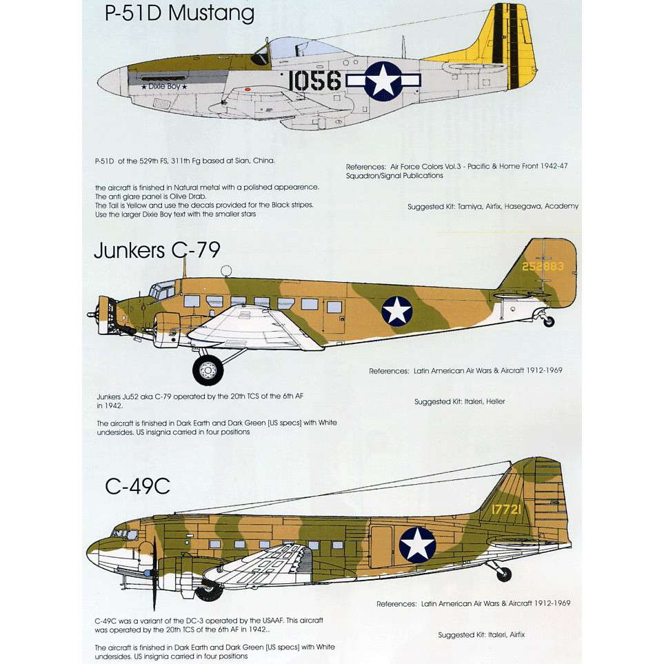 【新製品】BMD72040 アメリカ陸軍航空軍 Pt.3