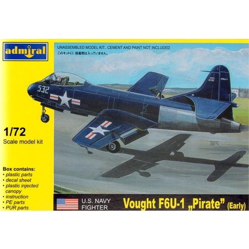 【新製品】[2012147202405] ADM7224)F6U-1 パイレート アメリカ空軍