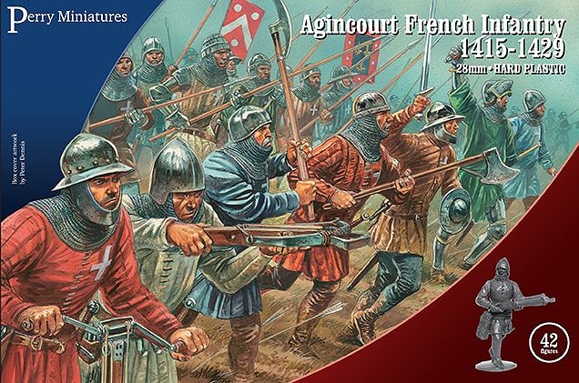 【新製品】802)100年戦争 アジャンクールの戦い フランス歩兵 1415-1429