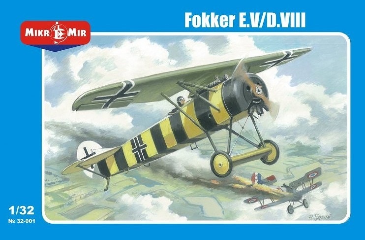 【新製品】32-001)フォッカー E.V/D.VIII