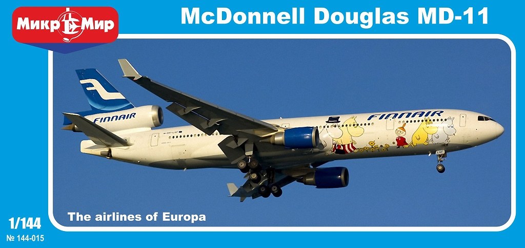 【新製品】144-015)マクドネル・ダグラス MD-11 欧州ライン