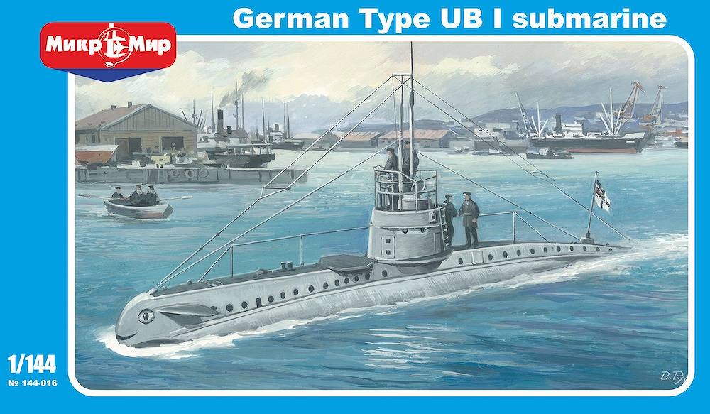 【新製品】144-016)独 UB-1型 沿岸型潜水艦