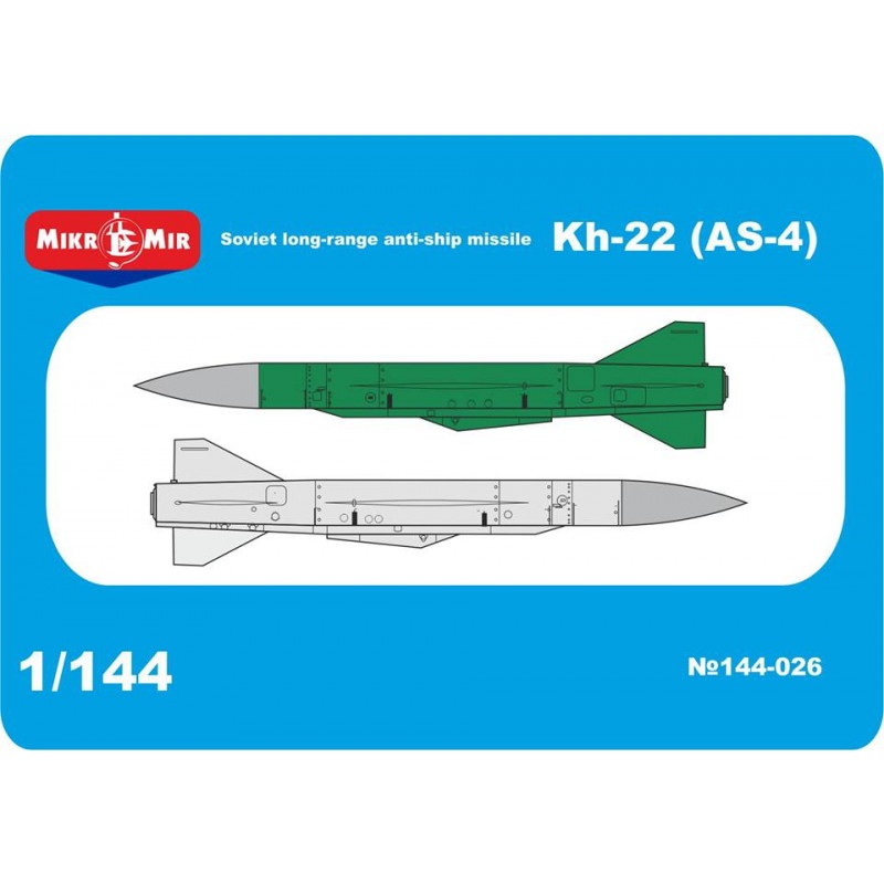 【新製品】144-026 ラードゥガ Kh-22(AS-4キッチン) 対艦ミサイル