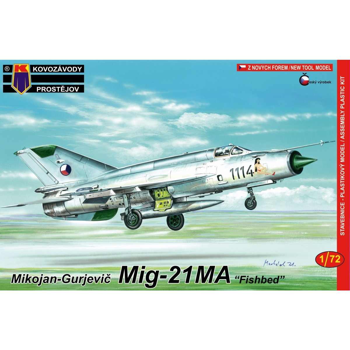 【新製品】KPM0097 MiG-21MA フィッシュベッド