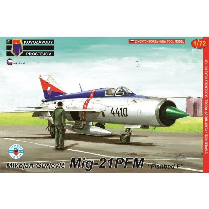 【新製品】KPM0122 MiG-21PFM フィッシュベッドF