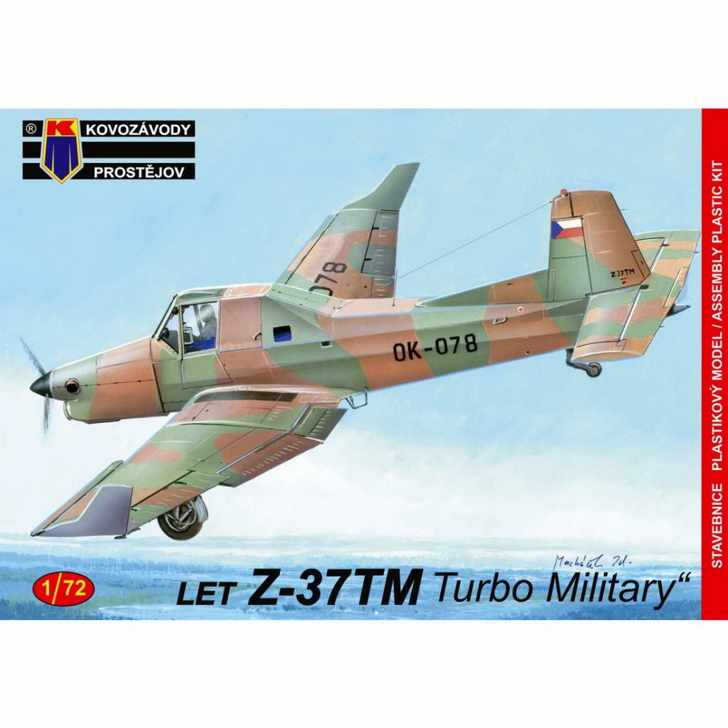 【新製品】KPM0146 LET Z-37TM 軍用機型