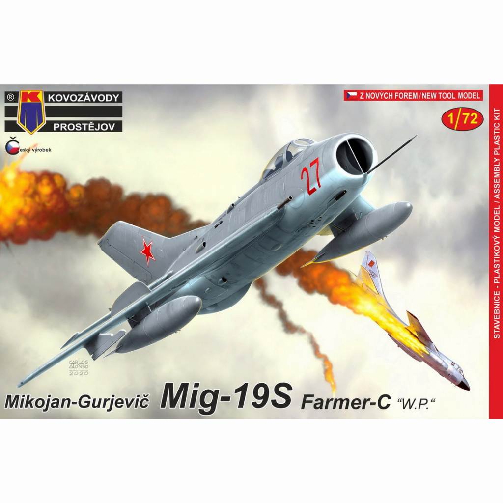 【新製品】KPM0187 ミグ MiG-19S ファーマーC ワルシャワ条約機構加盟国