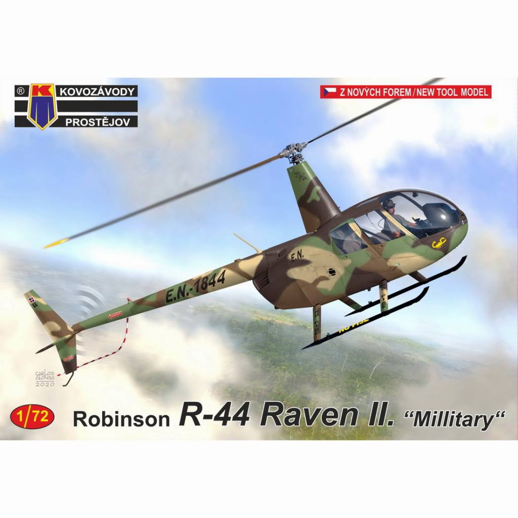 【新製品】KPM0216 ロビンソン R44 レイブンII 軍用機