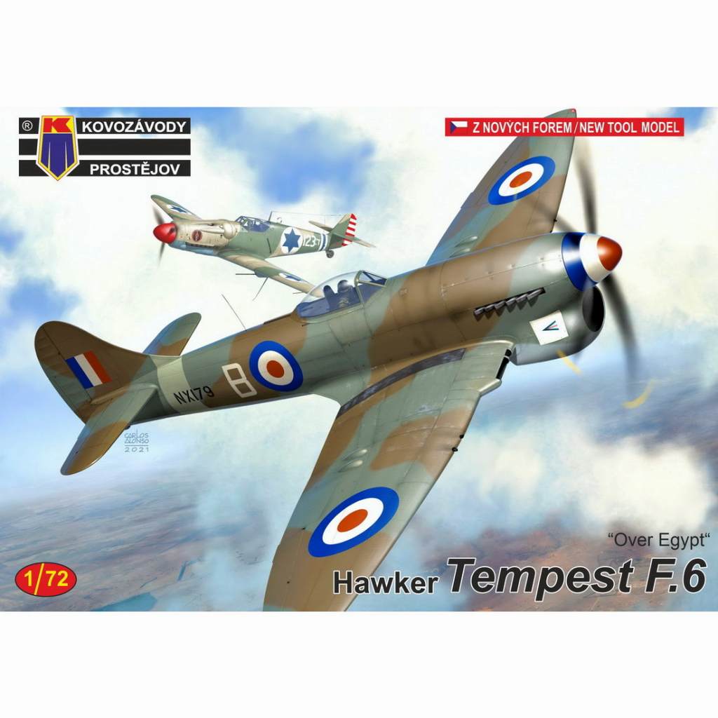 【新製品】KPM0225 1/72 ホーカー テンペスト F.6 「エジプト上空」