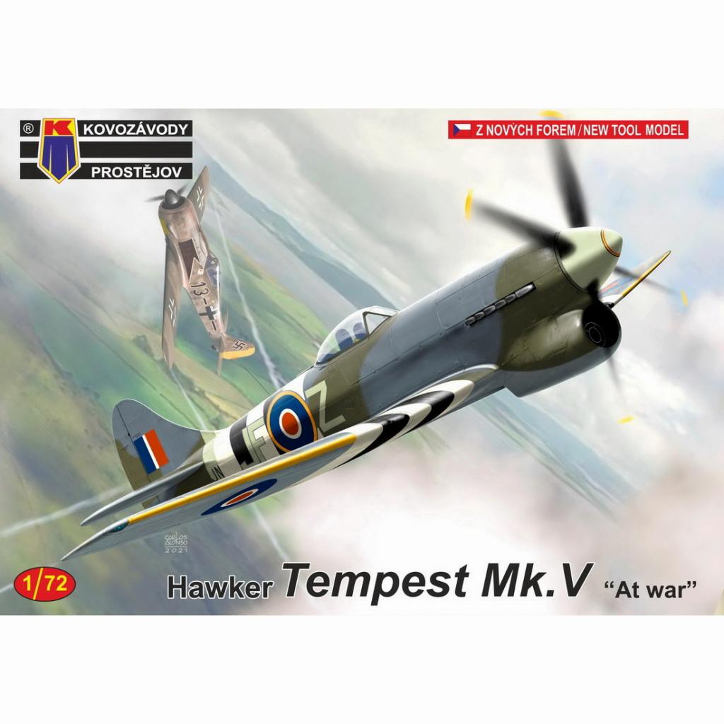 【新製品】KPM0252 1/72 ホーカー テンペスト Mk.V 「世界大戦」