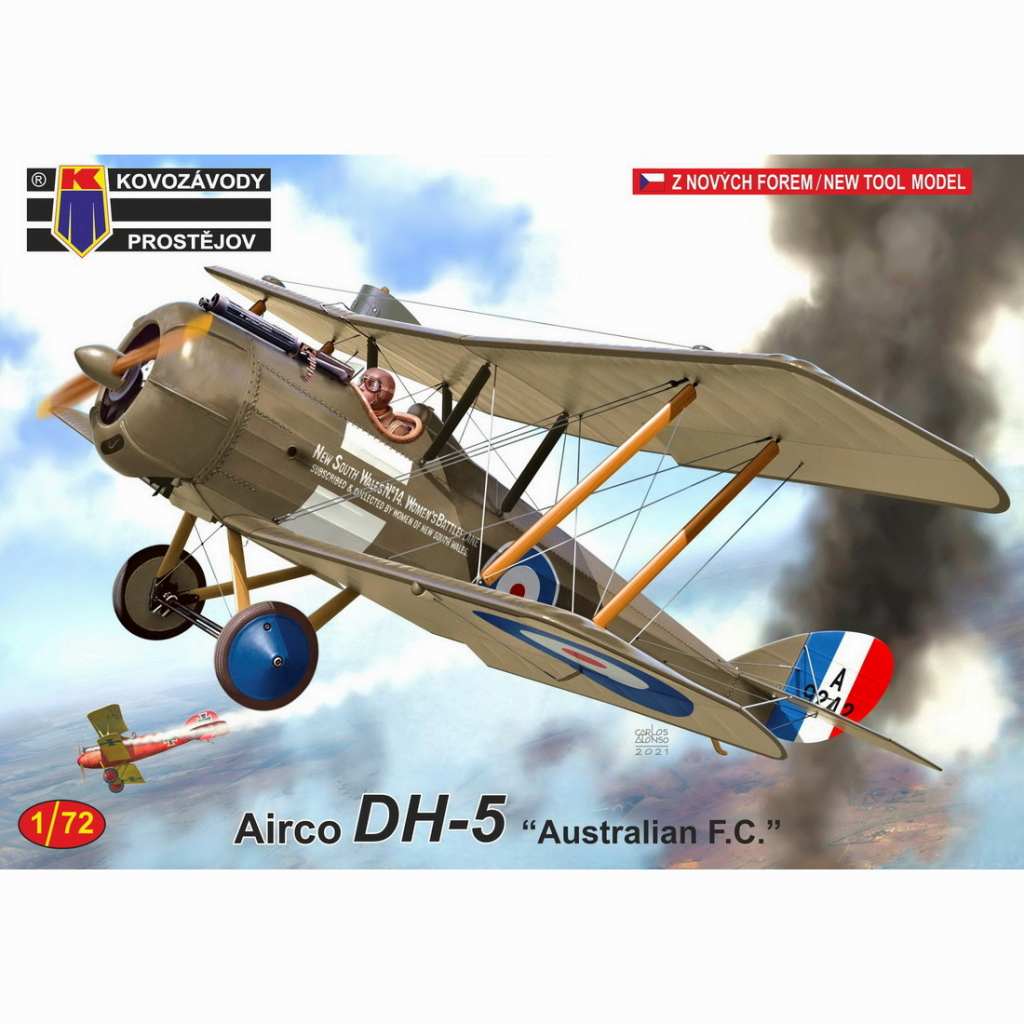 【新製品】KPM0253 1/72 エアコ DH-5 豪陸軍航空隊