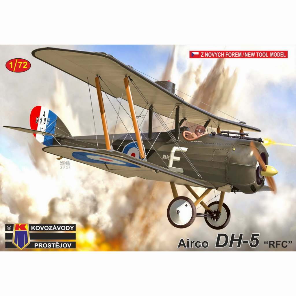 【新製品】KPM0254 1/72 エアコ DH-5 英陸軍航空隊