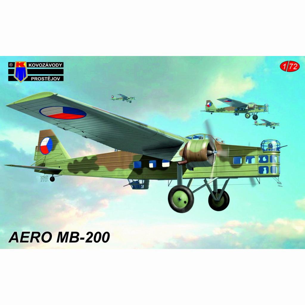 【新製品】KPM0280 1/72 アエロ MB-200 爆撃機