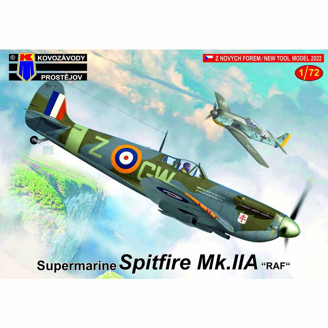 【新製品】KPM0302 1/72 スピットファイア Mk.IIa ｢イギリス空軍｣