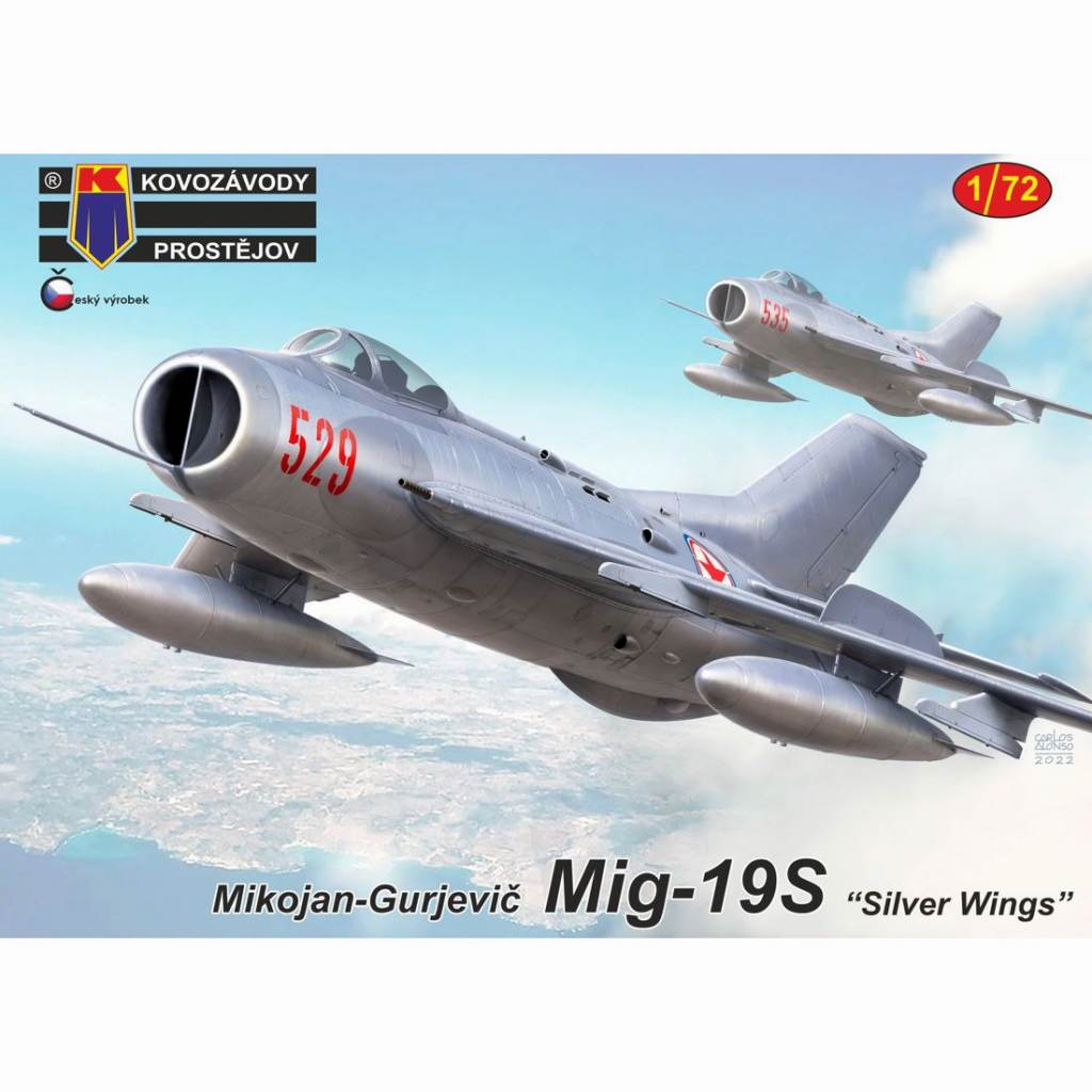 【新製品】KPM0329 1/72 MiG-19S ｢シルバーウィング｣
