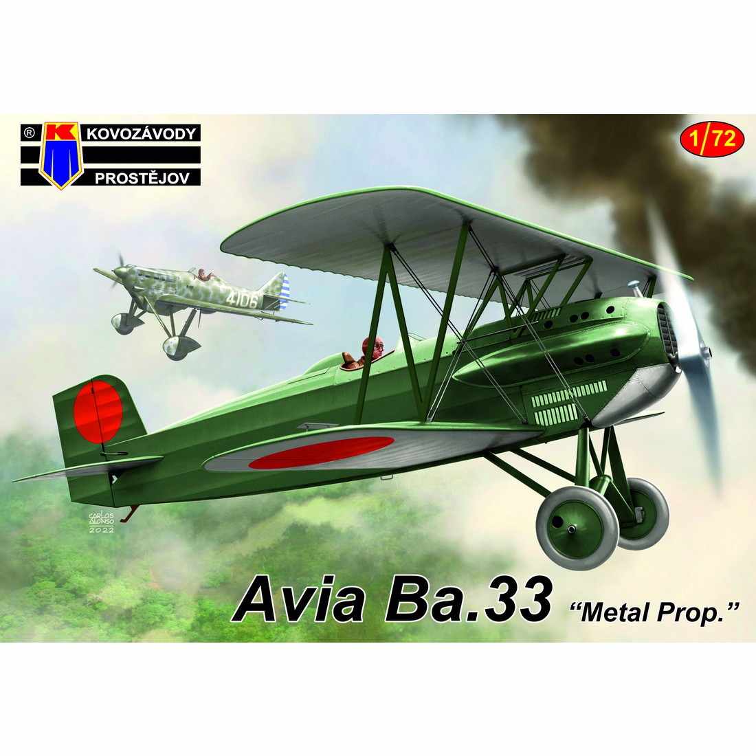 【新製品】KPM0353 1/72 アビア Ba.33 ｢金属製プロペラ型｣