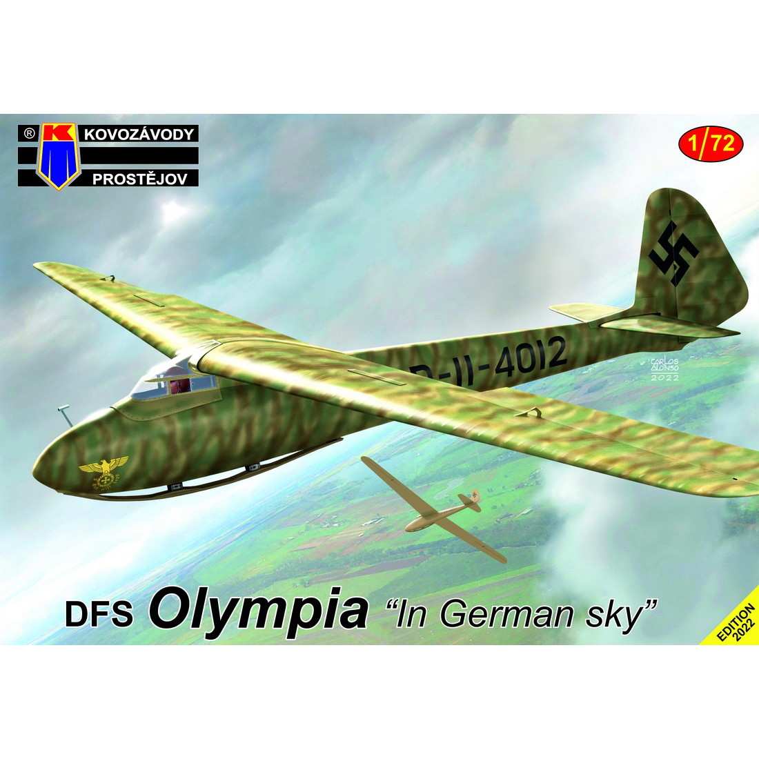【新製品】KPM0354 1/72 DFS オリンピア ｢ドイツ上空｣