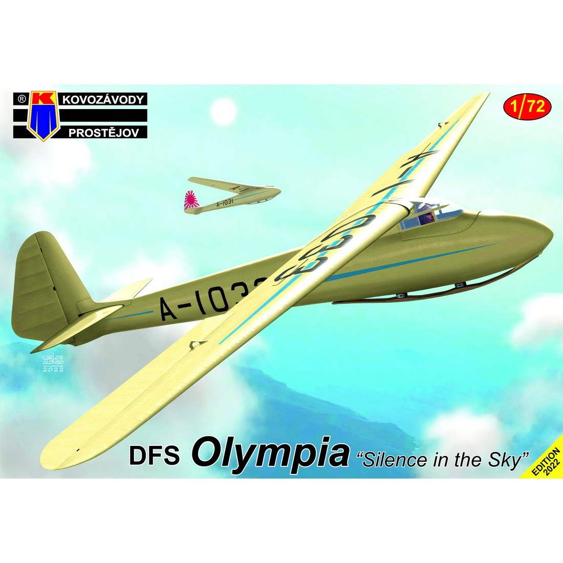 【新製品】KPM0355 1/72 DFS オリンピア ｢無音の空｣