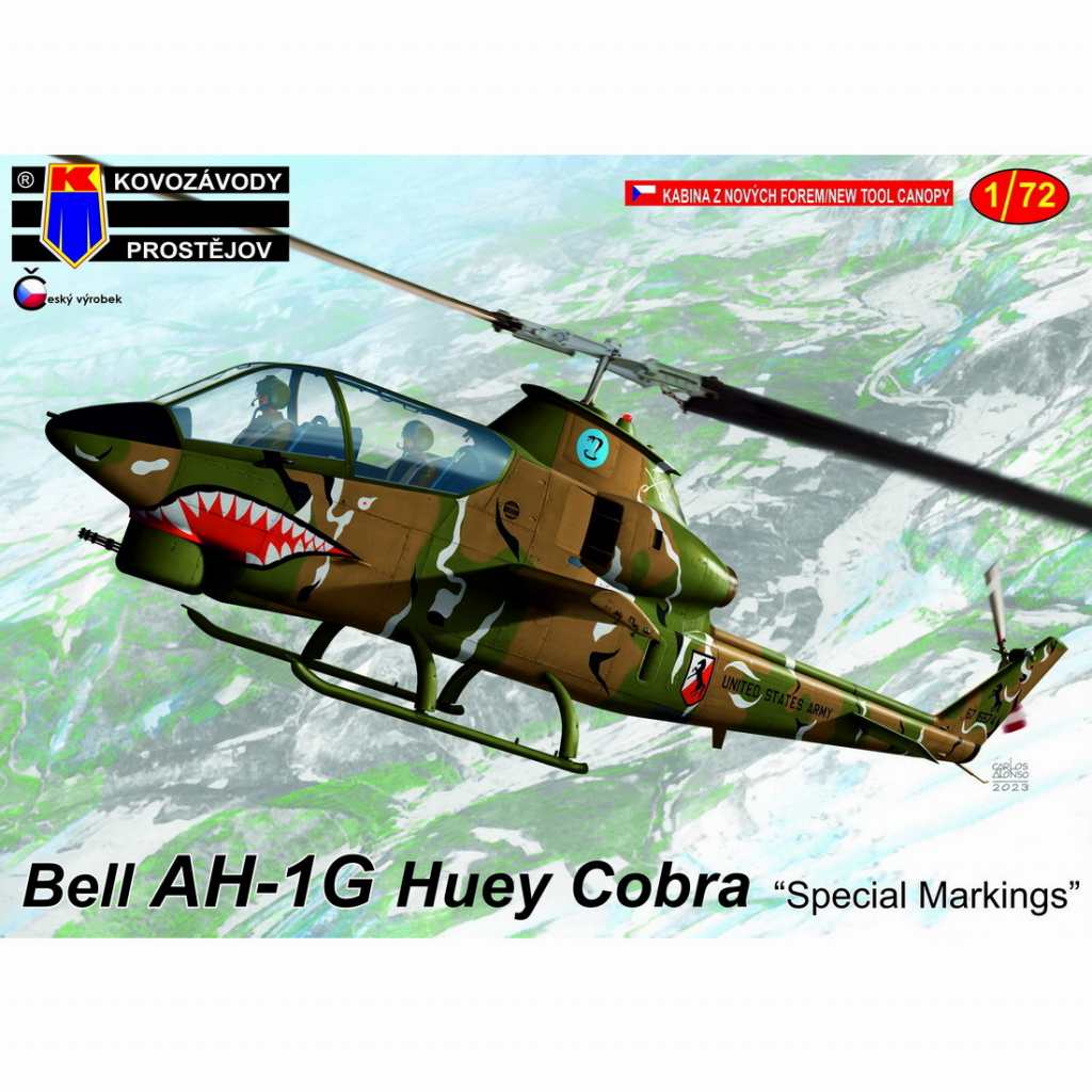 【新製品】KPM0381 1/72 AH-1G ヒューイコブラ｢スペシャルマーク｣