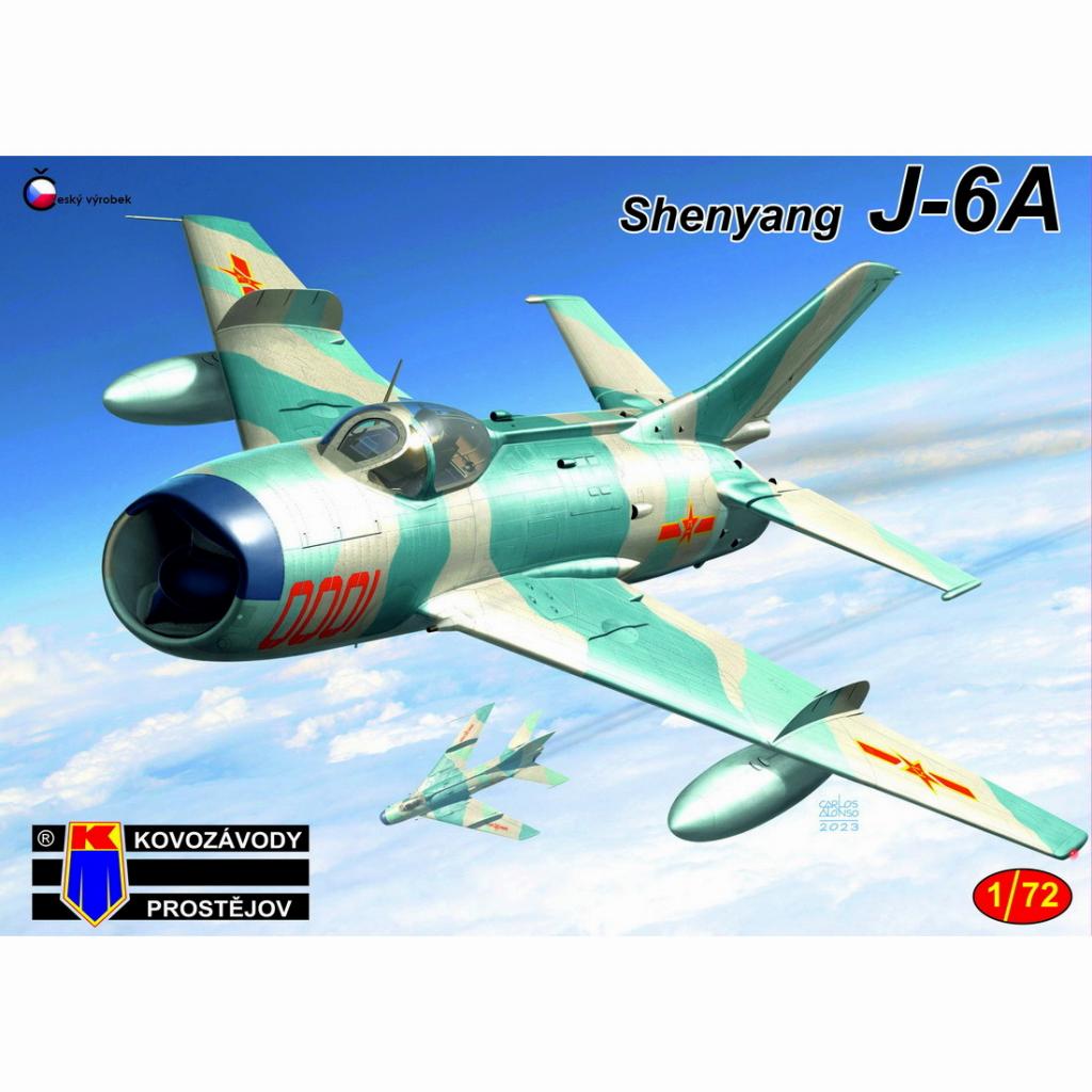 【新製品】KPM0388 1/72 瀋陽 J-6A 戦闘機