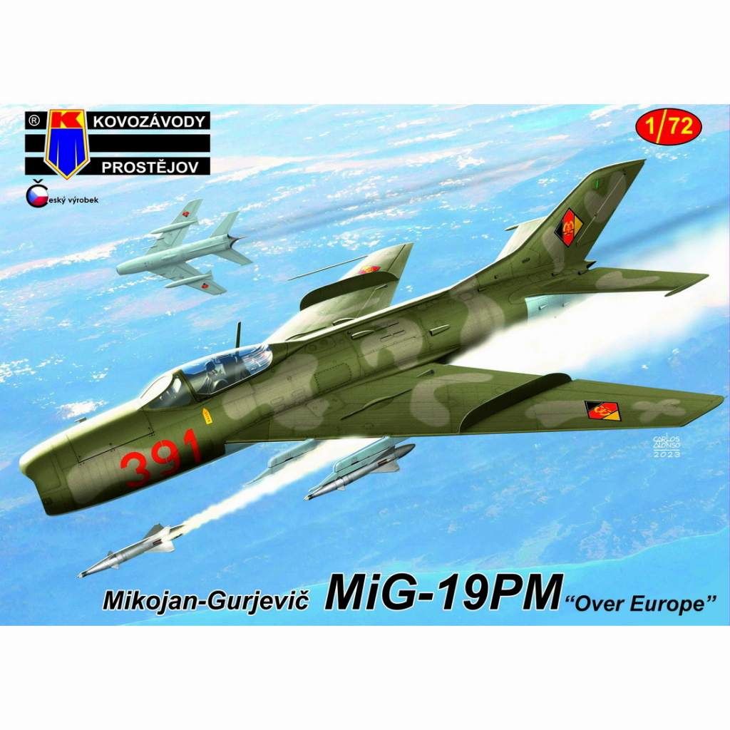【新製品】KPM0389 1/72 MiG-19PM 「ヨーロッパ上空」