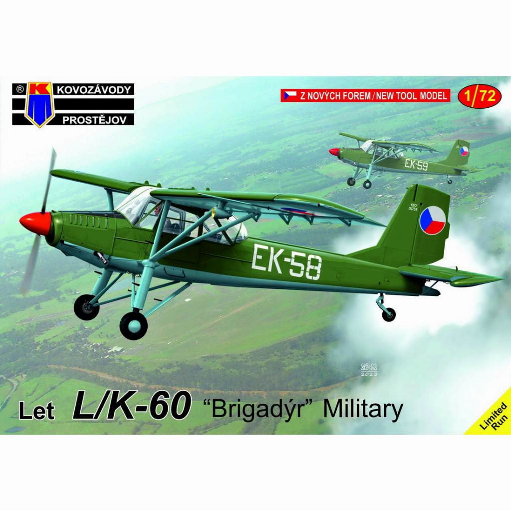 【新製品】KPM0392 1/72 Let L/K-60 ブリガディア 