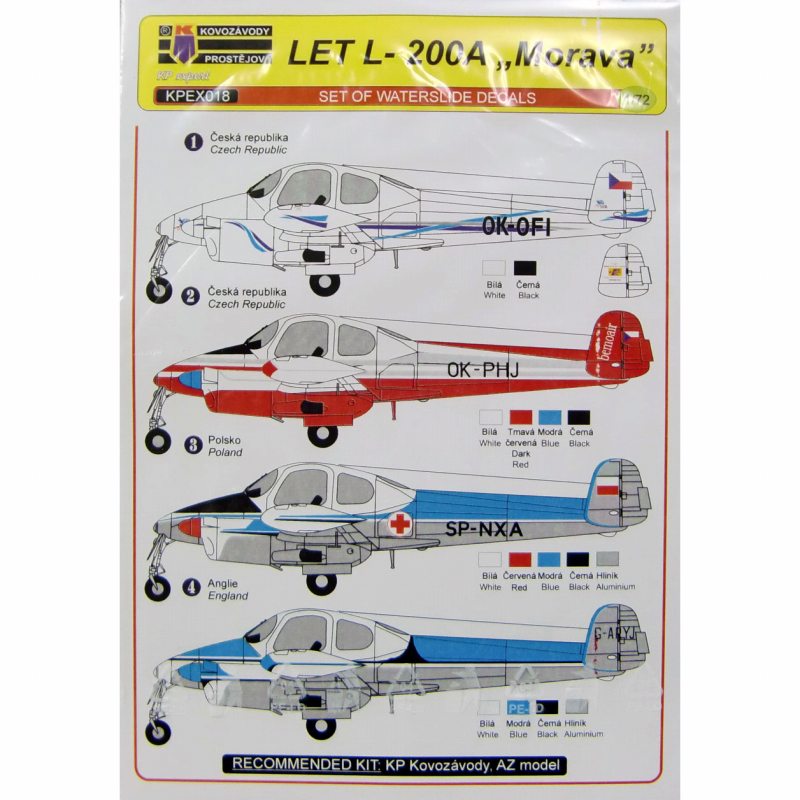 【新製品】KPEX018)LET L-200A モラヴァ