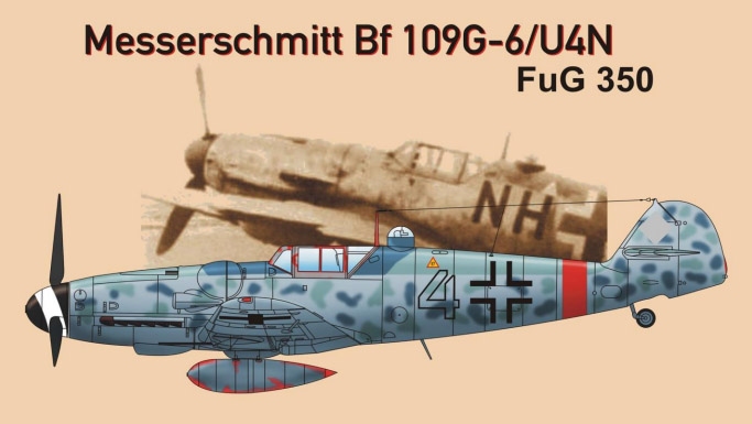 【新製品】48701 メッサーシュミット Bf109G-6/N ナハトイェーガー w/FuG350 ナクソスＺ レーダー