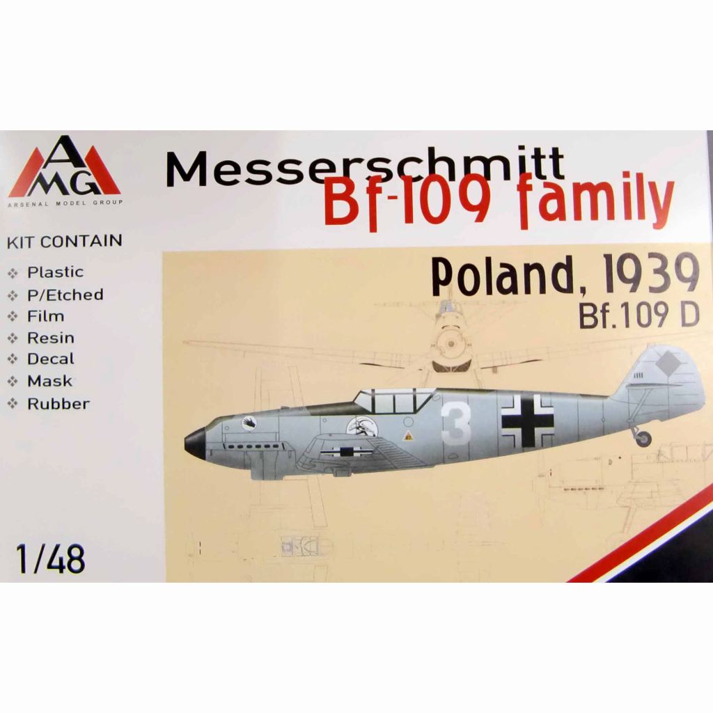 【新製品】48717 メッサーシュミット Bf109D ポーランド 1939