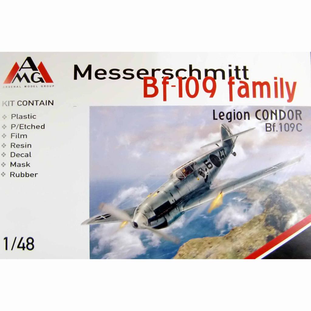 【新製品】48721 メッサーシュミット Bf109C コンドル軍団