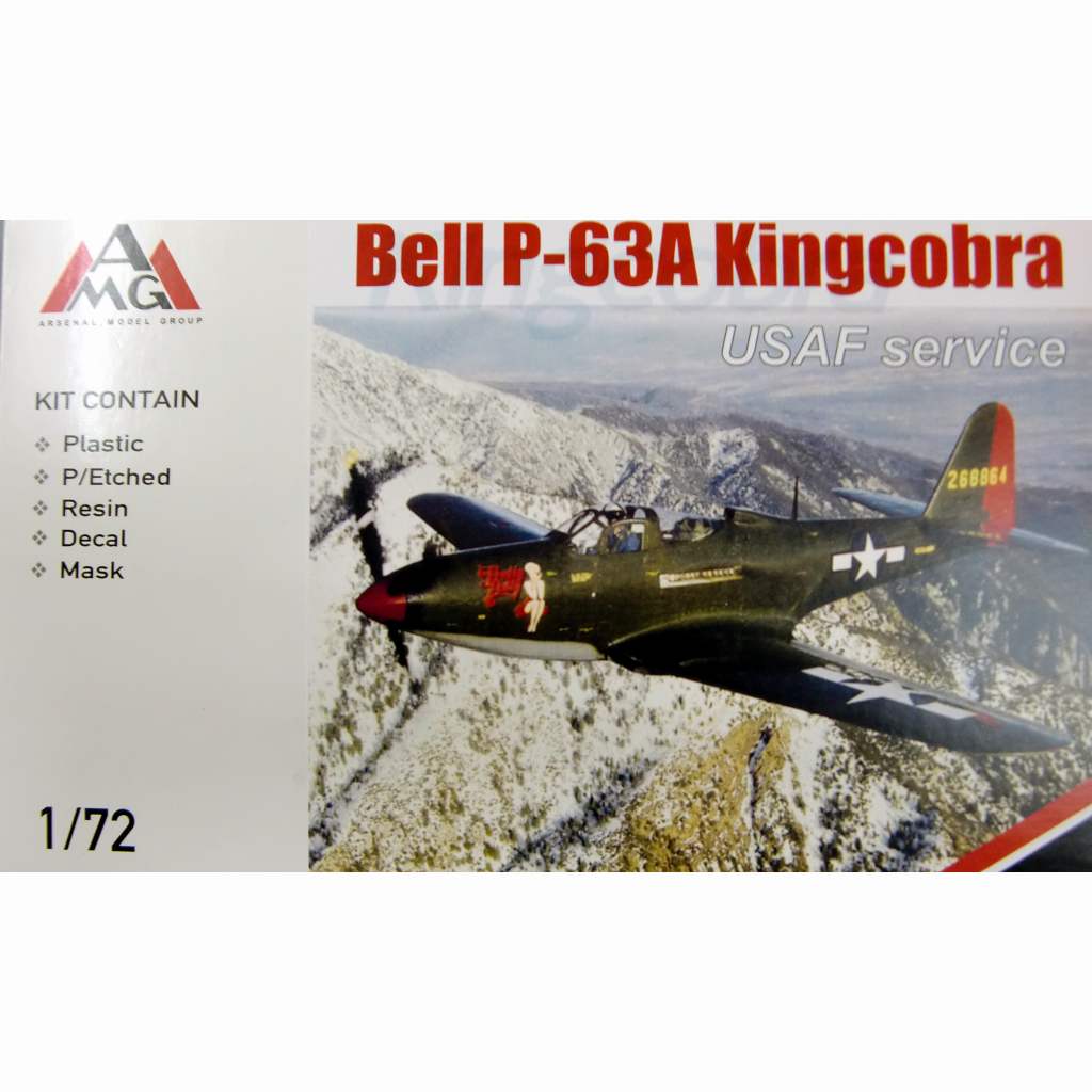 【新製品】72406 ベル P-36A キングコブラ USAF