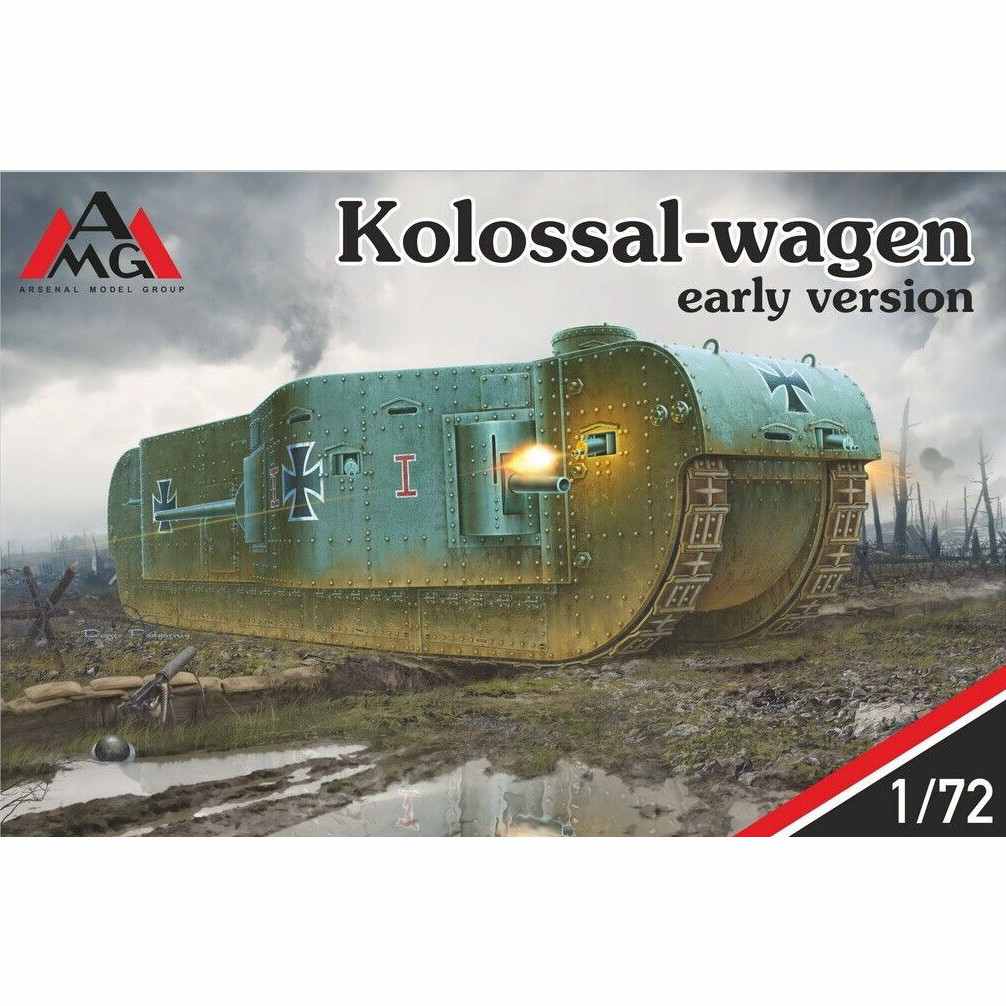 【新製品】72510 1/72 WWI 独軍 コロッサルワーゲン 初期型